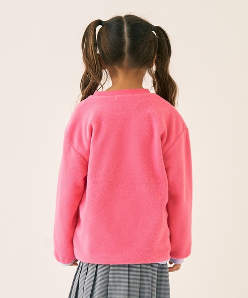 minimal（ミニマル）の「フリースプルオーバー（スウェット・キッズ・マジェンタ/ラベンダー/チャコール/ミント/オフホワイト/ダークオレンジ・100cm/110cm/130cm/90cm/120cm/140cm）」の11枚目の写真