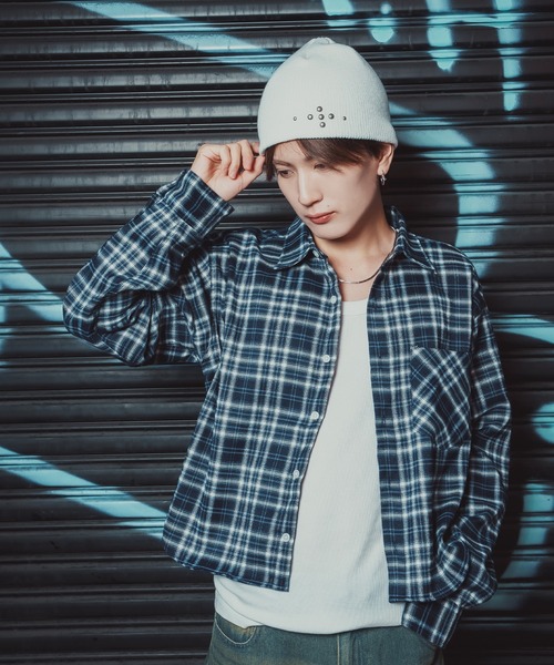 improves(インプローブス)の「スタッズ ニットキャップ(ニットキャップ/ビーニー・メンズ・ブラック/グレー/ホワイト・FREE)」の6枚目の写真