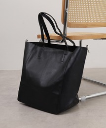 FUNALIVE（ファンアライブ）の「大容量フェイクレザーポーチ付き トートバッグ（トートバッグ・レディース）」