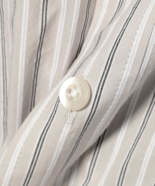BEAMS BOY(ビームスボーイ)の「ドビー ストライプ ビッグ BDシャツ(シャツ/ブラウス・レディース・イエロー/グレー/ピンク・ONE SIZE)」の21枚目の写真