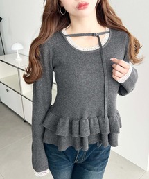 ニット/セーター（グレー/灰色系・レース）ファッション通販 - ZOZOTOWN