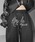 me+em select�i�~�[���Z���N�g�j�́u�y �Qcolor �z�t�����g���^�����O���S�h�J���C�h�X�E�F�b�g�p���c �^ front lettering logo embroidery wide sweatpants�i�X�E�F�b�g�p���c�j�v�b�u���b�N
