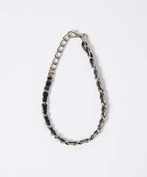 AFF AIVER（エイエフエフアイバー）の「AFF AIVER　編込みチェーンチョーカーネックレス　MADE IN JAPAN（チョーカー）」