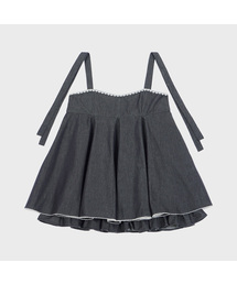 ALKI ALKA（アルキアルカ）の「Balloon Mini Dress (Black)（ワンピース）」