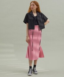 manavis7（マナビスセブン）の「スパンマーメイドスカートホットピンク（スカート）」