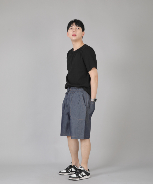 SAINTCREW(セントクルー)の「パティグショーツ EFS-348 ライトインディゴデニム(その他パンツ・メンズ・その他・MEDIUM/LARGE/X-LARGE)」の8枚目の写真