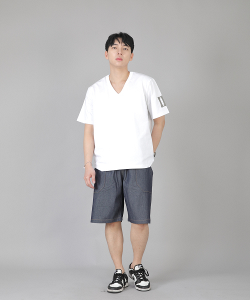 SAINTCREW(セントクルー)の「パティグショーツ EFS-348 ライトインディゴデニム(その他パンツ・メンズ・その他・MEDIUM/LARGE/X-LARGE)」の3枚目の写真