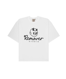 REMOVERSTUDIO（リムーバースタジオ）の「Devil Face Signature T-Shirt [White]（Tシャツ/カットソー）」