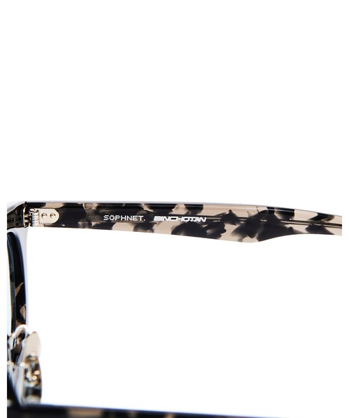 SOPHNET.（ソフネット）の「備長炭 WELLINGTON GLASSES（メガネ・メンズ・ブラック/グレー・FREE）」の11枚目の写真