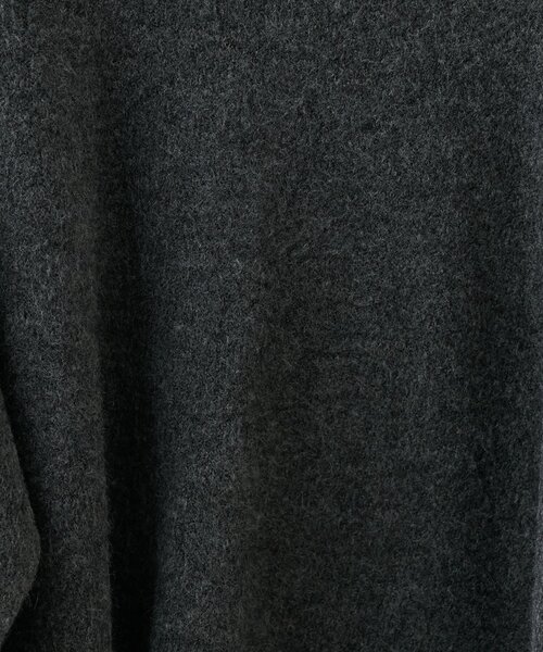 un dix cors（アンディコール）の「《デイリーに活躍◎》ヤクライクモックネックニット（ニット/セーター・レディース・チャコールグレー/モカ/レッド・FREE）」の13枚目の写真