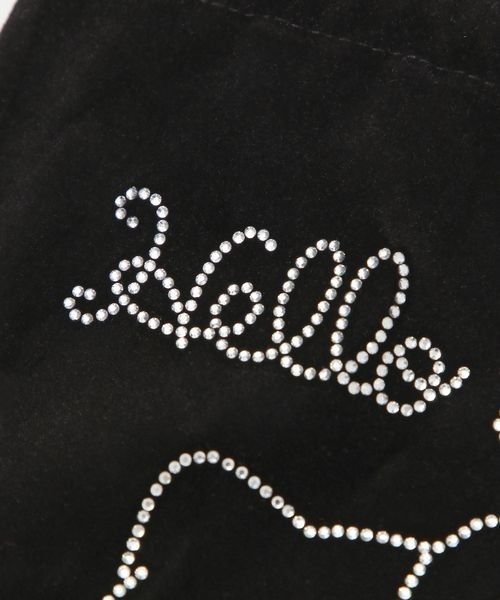 JEANASIS（ジーナシス）の「【ハローキティ】ベロアポーチ/632815（ポーチ・レディース・レッド/ブラウン/ブラック・FREE）」の9枚目の写真