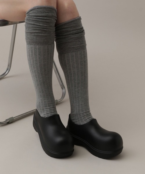 LAND MUSEUM（ランドミュージアム）の「【女性用サイズあり】LAND MUSEUM／ラウンドライトスリッポン（スリッポン・メンズ・ブラック・X-SMALL/MEDIUM/SMALL/LARGE）」の6枚目の写真