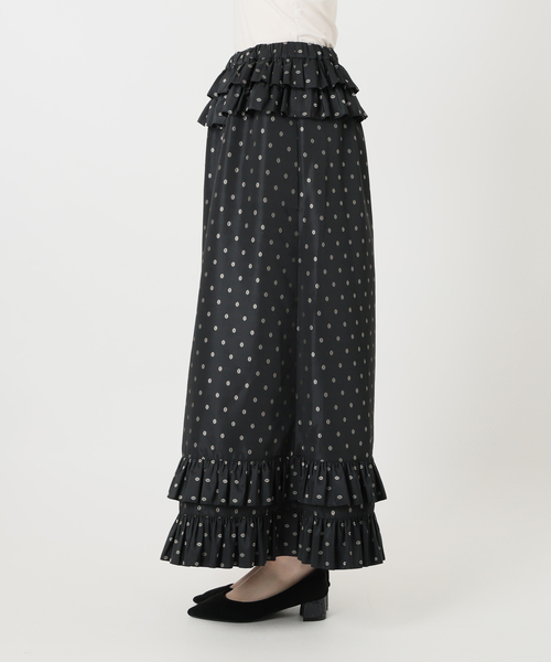 IENA LA BOUCLE（イエナラブークル）の「IENA LA BOUCLE JQタフタフリルスカート（スカート・レディース・ブラック・38/36）」の13枚目の写真