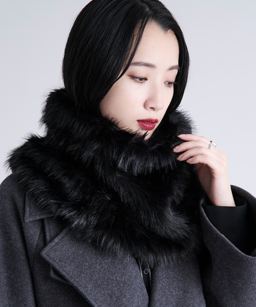 ボリュームファーストール（ネックウォーマー/スヌード）｜Ellno Loset