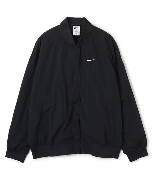 NIKE(ナイキ)の「NIKE AS W NSW HBR VARSITY JKT / ナイキ ウィメンズ NSW ハイブリッド ヴァーシティ ジャケット 【SP】(ナイロンジャケット・レディース・グリーン/ブラック・S/M/L)」の14枚目の写真