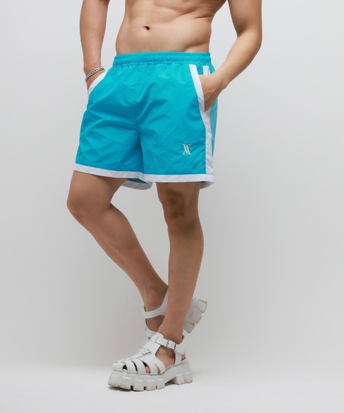 VANQUISH（ヴァンキッシュ）の「VANQUISH / ヴァンキッシュ VA Icon with トラックショートパンツ（その他パンツ・メンズ・ブラック/ブルー・M/L）」の2枚目の写真