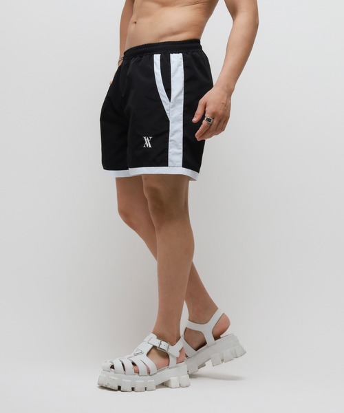 VANQUISH（ヴァンキッシュ）の「VANQUISH / ヴァンキッシュ VA Icon with トラックショートパンツ（その他パンツ・メンズ・ブラック/ブルー・M/L）」の15枚目の写真