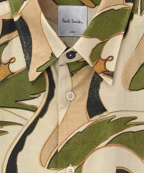 Paul Smith（ポールスミス）の「"SWAN" カジュアルシャツ / 163306 598Z（シャツ/ブラウス・メンズ・ライトブルー/ライトイエロー・SMALL/MEDIUM/LARGE/X-LARGE）」の8枚目の写真