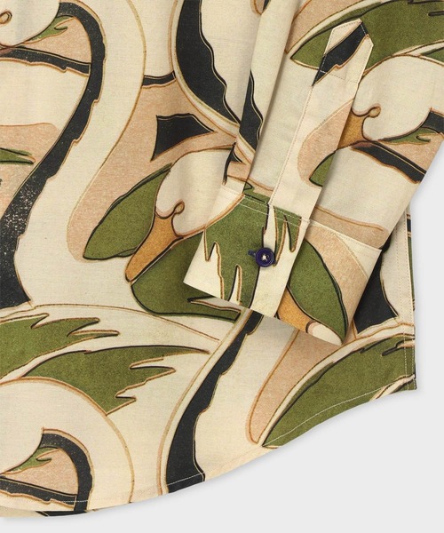 Paul Smith（ポールスミス）の「"SWAN" カジュアルシャツ / 163306 598Z（シャツ/ブラウス・メンズ・ライトブルー/ライトイエロー・SMALL/MEDIUM/LARGE/X-LARGE）」の7枚目の写真