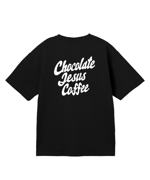 Chocolate Jesus Coffee(チョコレートジーザスコーヒー)の「COFFEE LOGO SS TEE(Tシャツ/カットソー・メンズ・ホワイト/ブラック・SMALL/MEDIUM/LARGE/X-LARGE/XX-LARGE)」の4枚目の写真