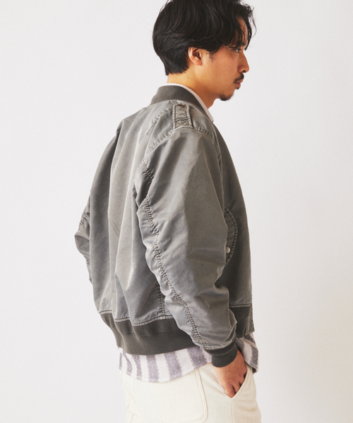 ガーメントダイ L-2B フライトジャケット（ミリタリージャケット
