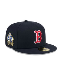 NEW ERA（ニューエラ）の「ニューエラ【NEW ERA】- ボストンレッドソックス キャップ 【Boston Red Sox 59FIFTY MLB Jackie Robinson Day 2025 OTC NAVY 14517058】（キャップ）」