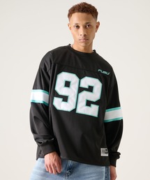 FUBU（ フブ）の「FUBU フブ ブランド Football Shirt   フットボールシャツ ゲームシャツ（Tシャツ/カットソー）」