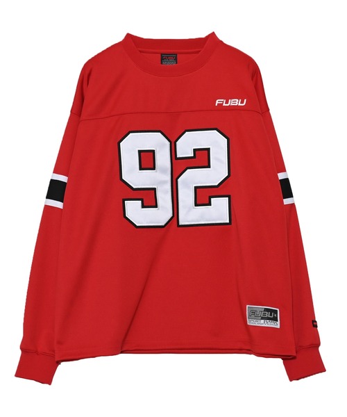 セール】FUBU フブ ブランド Football Shirt / フットボールシャツ セール】FUBU フブ ブランド Football Shirt / フットボールシャツ