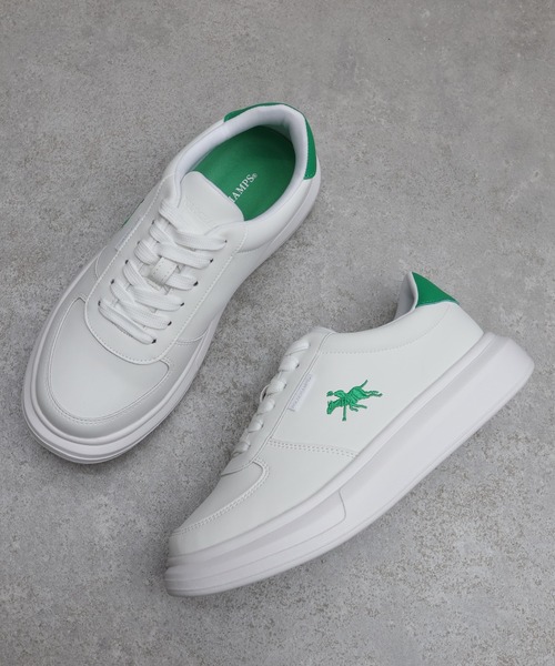 POLO CHAMPS（ポロチャンプス）の「【POLO CHAMPS/ポロチャンプス】ライト ハイソール ロゴスニーカー（スニーカー・メンズ・ホワイト系3/ブラック/ホワイト系1/ホワイト系2・22.5cm/23cm/23.5cm/24cm/24.5cm/25cm/25.5cm/26cm/26.5cm/27cm/28cm）」の11枚目の写真