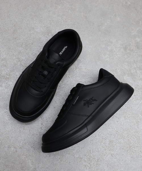 POLO CHAMPS（ポロチャンプス）の「【POLO CHAMPS/ポロチャンプス】ライト ハイソール ロゴスニーカー（スニーカー・メンズ・ホワイト系3/ブラック/ホワイト系1/ホワイト系2・22.5cm/23cm/23.5cm/24cm/24.5cm/25cm/25.5cm/26cm/26.5cm/27cm/28cm）」の13枚目の写真