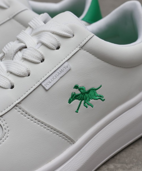 POLO CHAMPS（ポロチャンプス）の「【POLO CHAMPS/ポロチャンプス】ライト ハイソール ロゴスニーカー（スニーカー・メンズ・ホワイト系3/ブラック/ホワイト系1/ホワイト系2・22.5cm/23cm/23.5cm/24cm/24.5cm/25cm/25.5cm/26cm/26.5cm/27cm/28cm）」の19枚目の写真