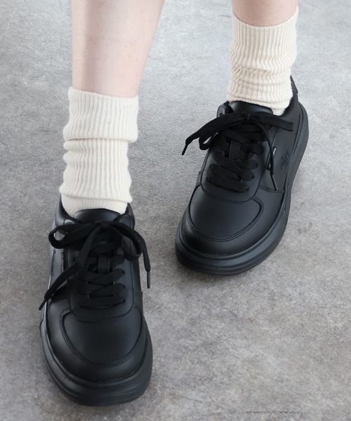 POLO CHAMPS（ポロチャンプス）の「【POLO CHAMPS/ポロチャンプス】ライト ハイソール ロゴスニーカー（スニーカー・メンズ・ホワイト系3/ブラック/ホワイト系1/ホワイト系2・22.5cm/23cm/23.5cm/24cm/24.5cm/25cm/25.5cm/26cm/26.5cm/27cm/28cm）」の6枚目の写真