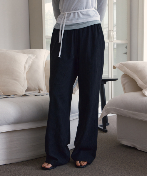 38COMEONCOMMON(38カモンコモン)の「Lace Sheer Pants (Black)(その他パンツ・レディース・その他・FREE)」の2枚目の写真