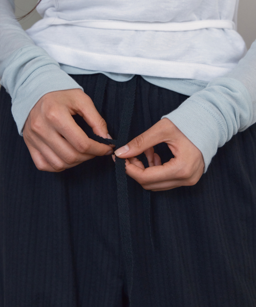 38COMEONCOMMON(38カモンコモン)の「Lace Sheer Pants (Black)(その他パンツ・レディース・その他・FREE)」の4枚目の写真