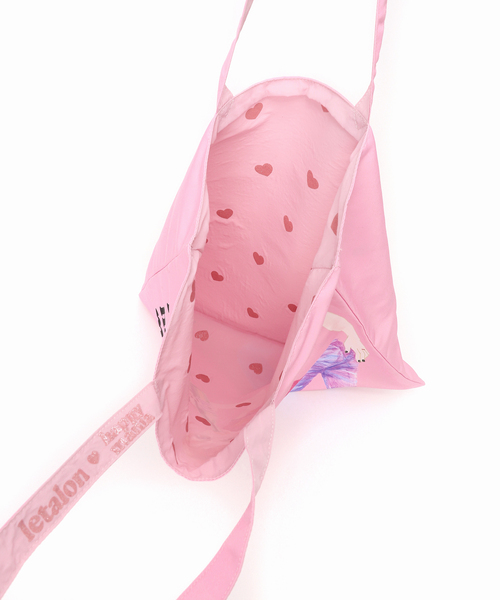 LE TALON（ルタロン）の「LE TALON×HAPPY MANIA リバーシブルトート（トートバッグ・レディース・ピンク/サックスブルー/イエロー・FREE）」の14枚目の写真