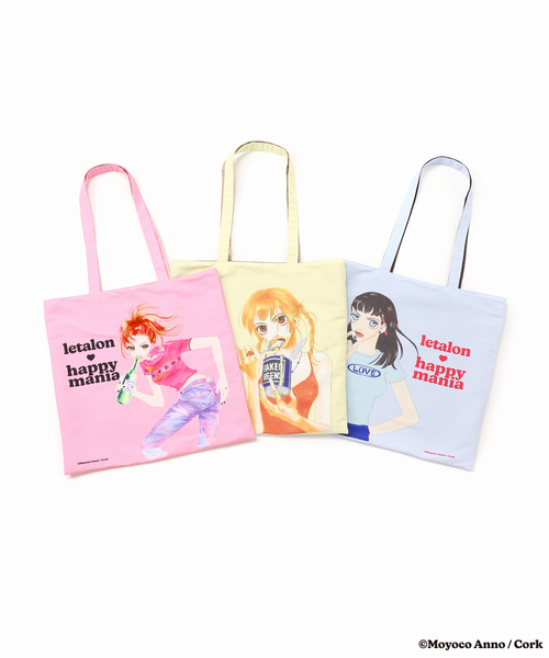 LE TALON（ルタロン）の「LE TALON×HAPPY MANIA リバーシブルトート（トートバッグ・レディース・ピンク/サックスブルー/イエロー・FREE）」の20枚目の写真