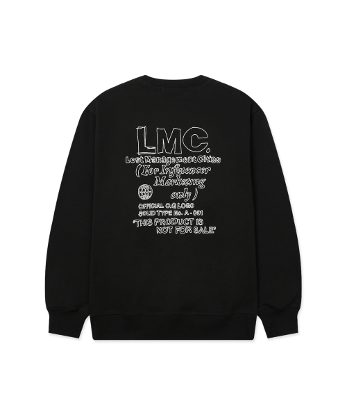 LMCの「FN DOODLE SWEATSHIRT black(スウェット・レディース・その他・S/M/L/XL)」の1枚目の写真