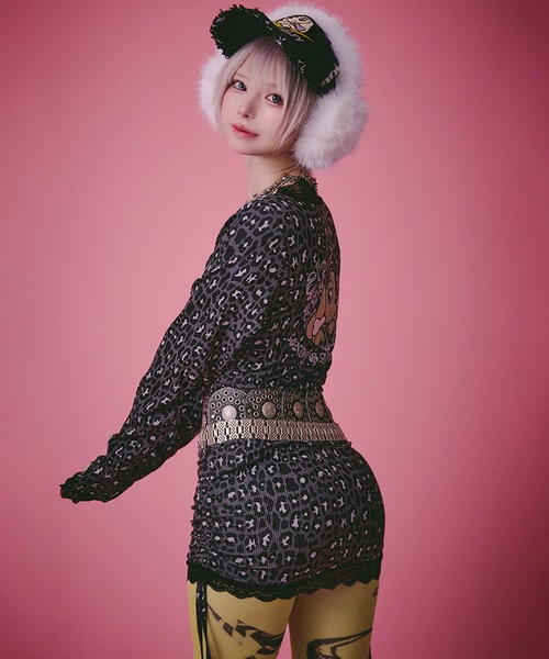 GALFY(ガルフィー)の「【GALFY/ガルフィー】ギラギャル2WAYワンピ(ワンピース・レディース・ホワイト系その他/ブラック系その他/ベージュ系その他/ピンク系その他・FREE)」の18枚目の写真