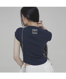 C 90S LINE BASIC T-SHIRT_NAVY