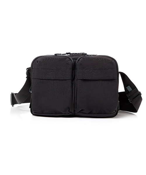 Samsonite(サムソナイト)の「サムソナイトレッド MARSTON 3 メッセンジャーバッグ ブラック(ボディバッグ/ウエストポーチ・メンズ・ブラック・ONE SIZE)」の2枚目の写真