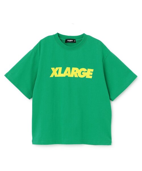 XLARGE KIDS（エクストララージキッズ）の「スタンダードロゴ半袖Tシャツ（Tシャツ/カットソー・キッズ・ブルー/ブラック/グリーン/ホワイト・80ｃｍ/90cm/140cm/130cm/110cm/120cm/100cm）」の4枚目の写真