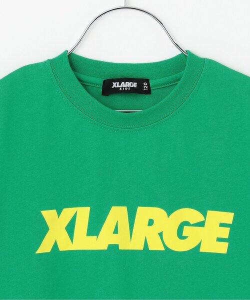 XLARGE KIDS（エクストララージキッズ）の「スタンダードロゴ半袖Tシャツ（Tシャツ/カットソー・キッズ・ブルー/ブラック/グリーン/ホワイト・80ｃｍ/90cm/140cm/130cm/110cm/120cm/100cm）」の6枚目の写真