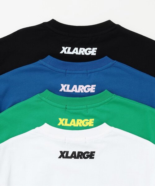 XLARGE KIDS（エクストララージキッズ）の「スタンダードロゴ半袖Tシャツ（Tシャツ/カットソー・キッズ・ブルー/ブラック/グリーン/ホワイト・80ｃｍ/90cm/140cm/130cm/110cm/120cm/100cm）」の9枚目の写真