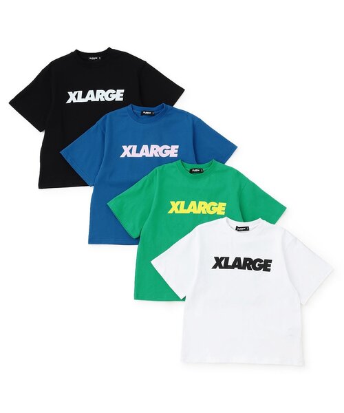XLARGE KIDS（エクストララージキッズ）の「スタンダードロゴ半袖Tシャツ（Tシャツ/カットソー・キッズ・ブルー/ブラック/グリーン/ホワイト・80ｃｍ/90cm/140cm/130cm/110cm/120cm/100cm）」の11枚目の写真