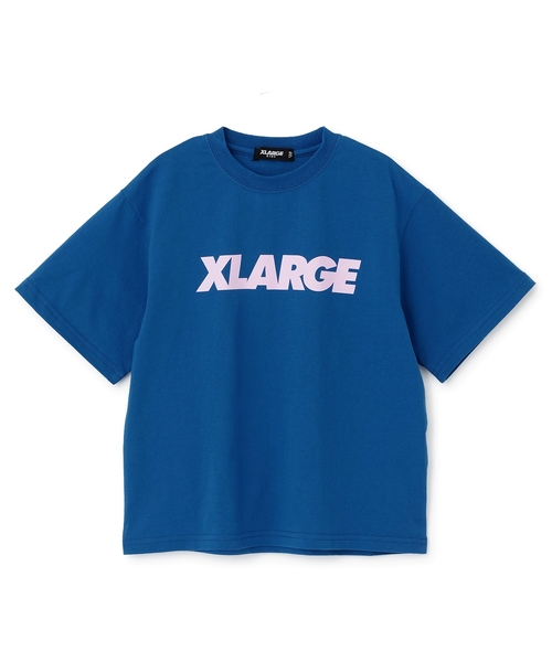 XLARGE KIDS（エクストララージキッズ）の「スタンダードロゴ半袖Tシャツ（Tシャツ/カットソー・キッズ・グリーン/ホワイト/ブルー/ブラック・110cm/100cm/130cm/120cm/140cm/90cm/80ｃｍ）」の6枚目の写真