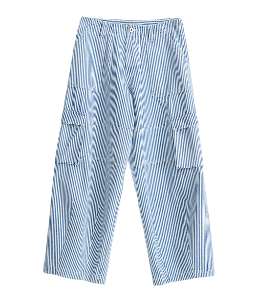 FROM ARLES(フロムアルル)の「ワイドペインターデニムパンツ / ストライプ(デニムパンツ・メンズ・ストライプ・M/L)」の6枚目の写真