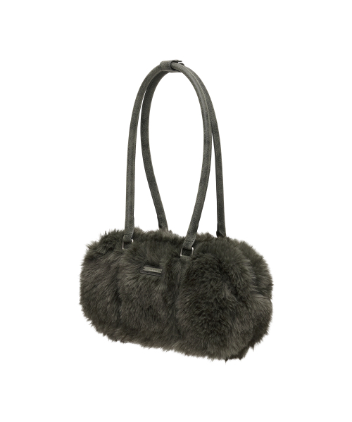 AMESWORLDWIDE（アメスワールドワイド）の「AMES FUR SHOULDER BAG CHARCOAL（ショルダーバッグ・レディース・その他・FREE）」の12枚目の写真