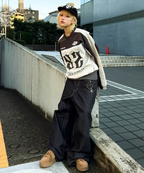 A'gem(エージェム)の「A'GEM/9 × .kom 『A'GEM/エージェム』ピステシャツ(Tシャツ/カットソー・メンズ・ライトグレー/ブラック/ベージュ・FREE)」の20枚目の写真