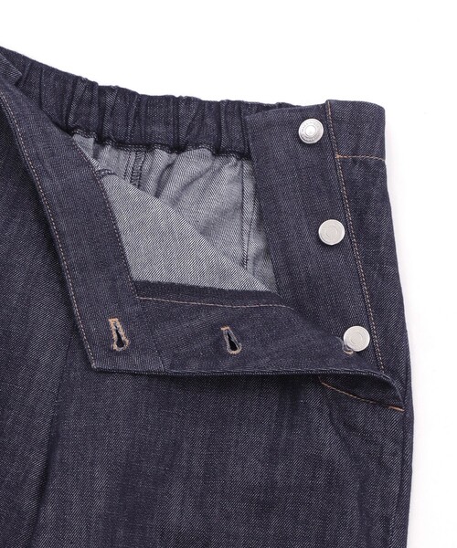 MACKINTOSH PHILOSOPHY（ﾏｯｷﾝﾄｯｼｭ ﾌｨﾛｿﾌｨｰ）の「【LEE4月号/蛯原友里さん着用】コットンリネンデニムマリンパンツ（デニムパンツ・レディース・ダークネイビー/ブルー・38/36/40）」の10枚目の写真