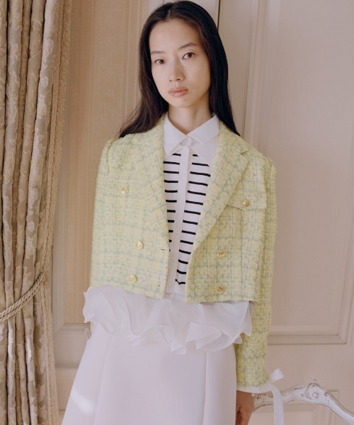 バリエツイードジャケット（テーラードジャケット）｜SNIDEL